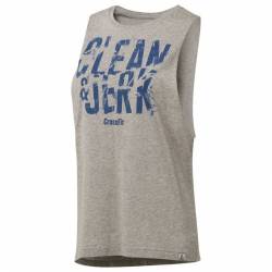 Woman top Reebok CrossFit Clean Jerk Muscle Tank - DH3725