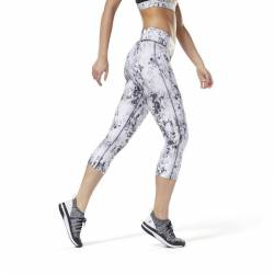 Woman Leggins Les Mills 3/4 CAPRI - AOP - DJ2191