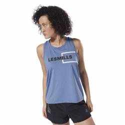 Woman top Les Mills PERFORATED TANK - DJ2222