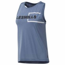 Woman top Les Mills PERFORATED TANK - DJ2222