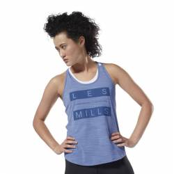 Woman top Les Mills Active Chill TANK - DJ2225