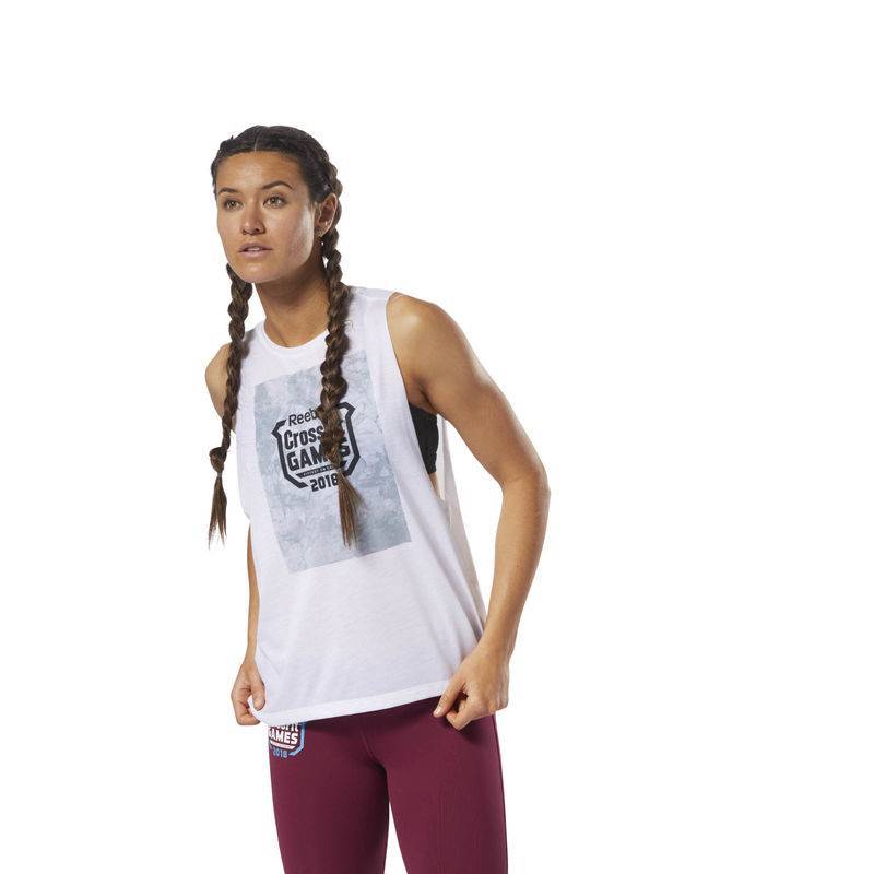 Dámský top CrossFit Games Stone Camo - DN2416