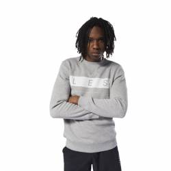 Mens sweatshirt Les Mills FLEECE CREW - DN5898
