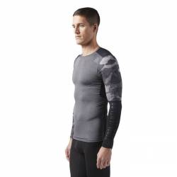 Man compression T-Shirt AC GRAPHIC LS TEE - CF3714