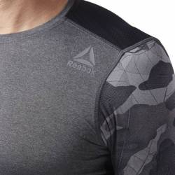 Man compression T-Shirt AC GRAPHIC LS TEE - CF3714