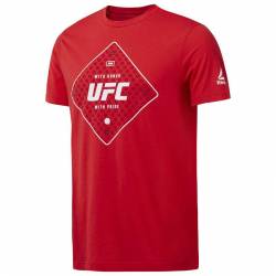 Man T-Shirt UFC FG TEXT TEE - D95025