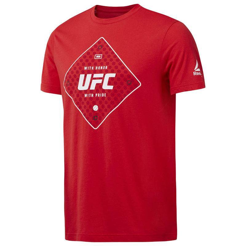 Man T-Shirt UFC FG TEXT TEE - D95025
