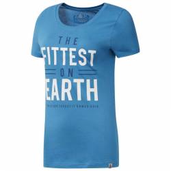 Woman T-Shirt CrossFit Games Fittest On Earth - DN2418