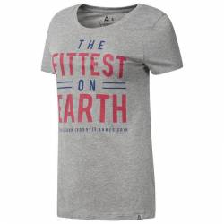 Woman T-Shirt CrossFit Games Fittest On Earth - DN2417