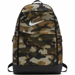 Man training bag Nike Brasilia (Medium) camo green BA5973-209