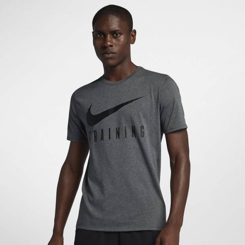 Man fitness T-Shirt Nike TRAINING - grey