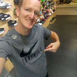 Man fitness T-Shirt Nike TRAINING - grey