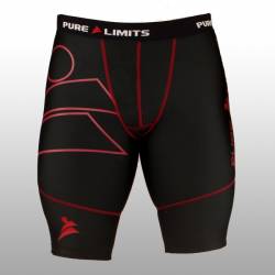 Pánské krátké kompresní kalhoty Red Series