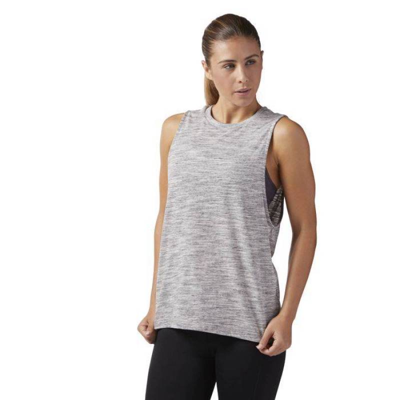 Dámský top EL MARBLE MUSCLE TANK - CF8610