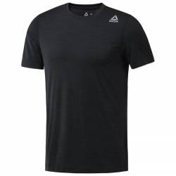 Man T-Shirt Workout Active Chill TECH TOP - black