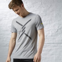 Pánské triko Reebok OTR Short Sleeve Tri-blend T