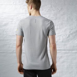 Man T-Shirt Reebok OTR Short Sleeve Tri-blend T