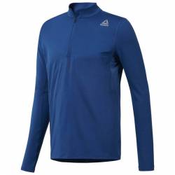 Man hoodie RUN QUARTER ZIP - D92925