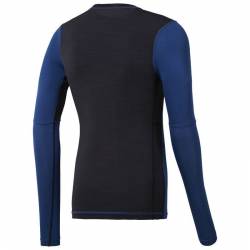 Man compression T-Shirt AC LS Comp Tee - AOP - D93760