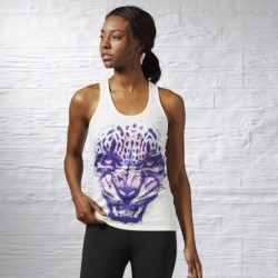 Dámské tílko Reebok Brand Leopard Tank AY1112