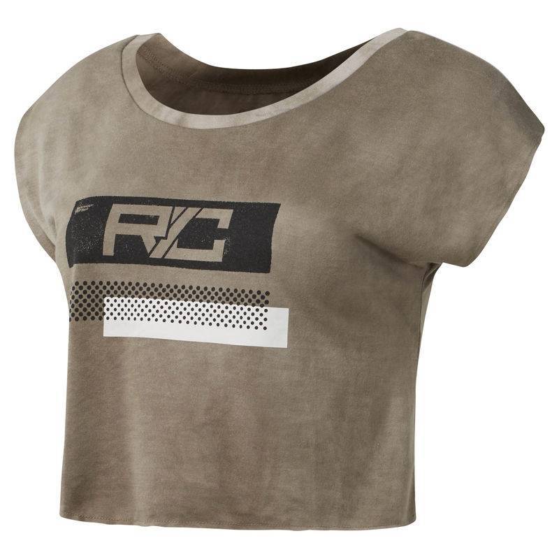 Woman T-Shirt Combat SprayDye Crop Tee - D95997