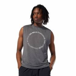 Man T-Shirt Les Mills MUSCLE TANK - DJ2199