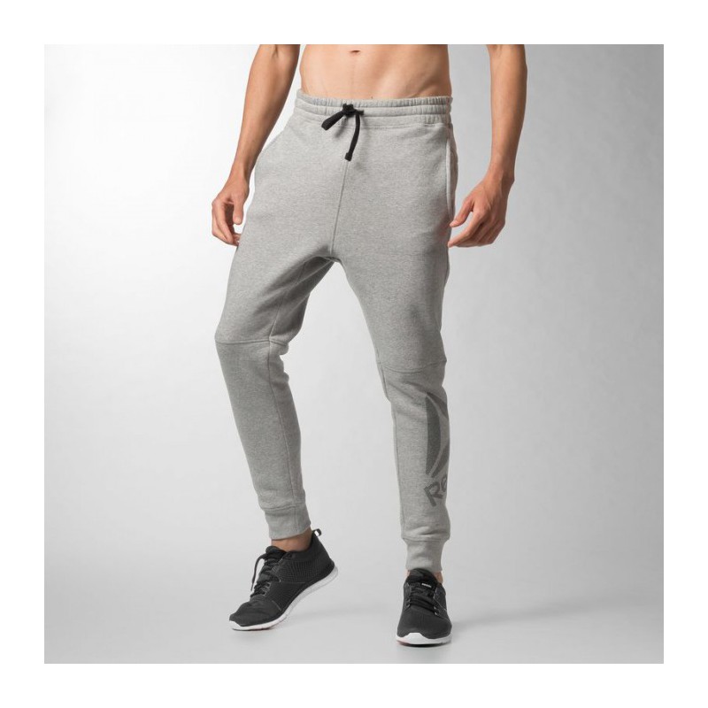 Pánské kalhoty Reebok WOR Big logo cotton pant B
