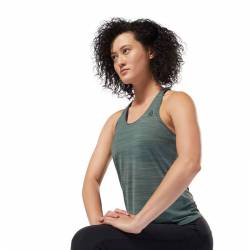 Woman top Les Mills Active Chill SLUB TANK - DJ2221