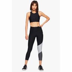 Dámské kompresní legíny Nike POWER CROP HBR FA TEAM černé