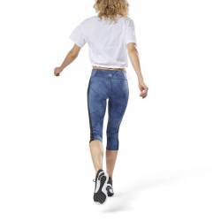 Woman Tight WOR PRINTED CAPRI - CY3632