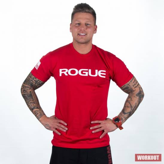 Man T-Shirt Rogue Basic - red