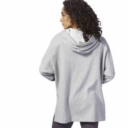 Woman hoodie US FRENCH TERRY TUNIC - DH2004
