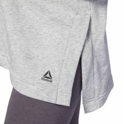 Woman hoodie US FRENCH TERRY TUNIC - DH2004