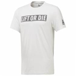 Man T-Shirt LIFT OR DIE white