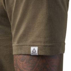 Man T-Shirt KING OF TRAINING ArmyGREEN