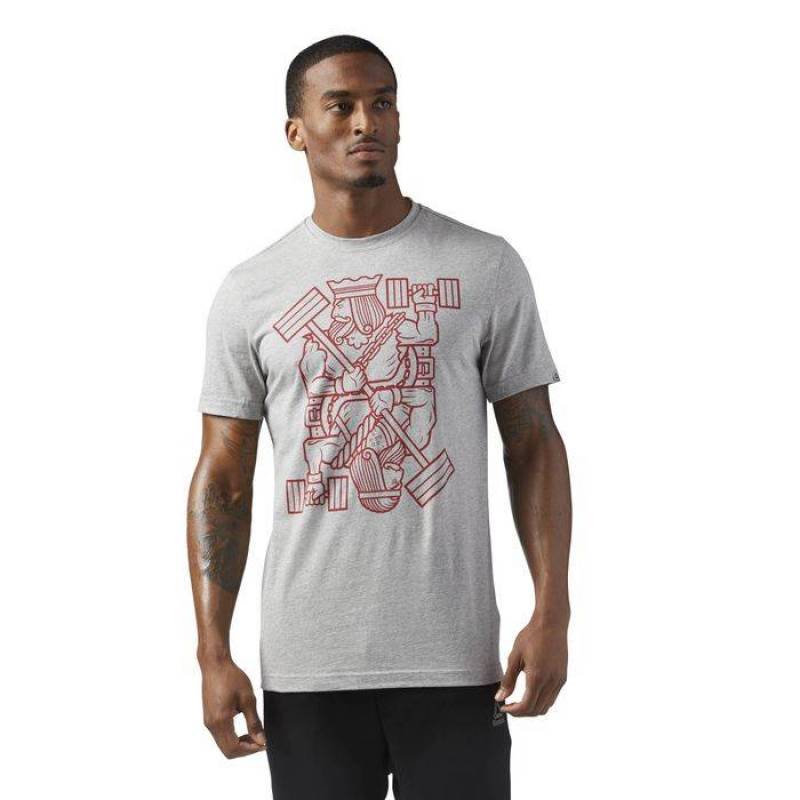 Man T-Shirt KING OF TRAINING MGREYH