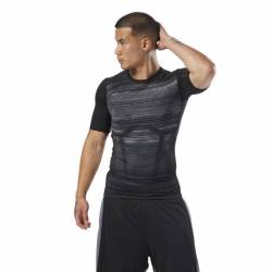Man compression T-Shirt AC Comp Tee - AOP - CY4891