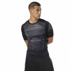 Man compression T-Shirt AC Comp Tee - AOP - CY4891