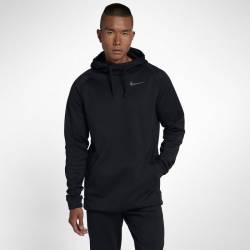 Man training hoodie Nike Therma Mens Training Hoodie black