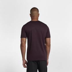 Man T-Shirt Nike ATHLETE Dry Train - vínové