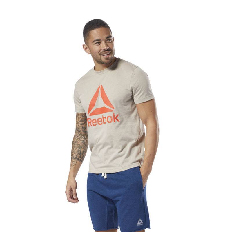 Man T-Shirt QQR- Reebok Stacked - DH3798