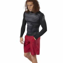 Man compression T-Shirt AC LS Tee - AOP - CY4888