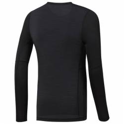 Man compression T-Shirt AC LS Tee - AOP - CY4888