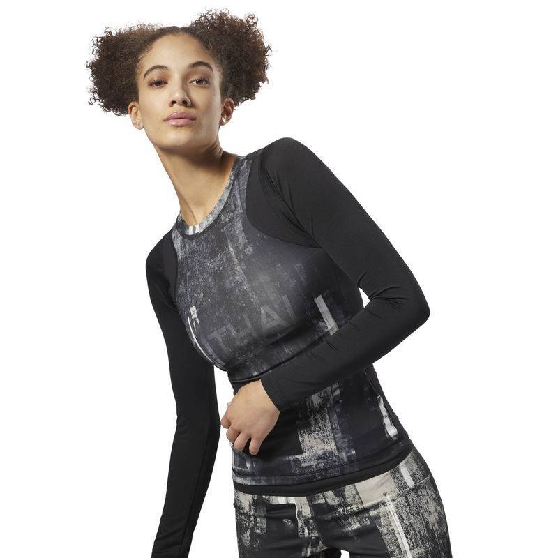 Woman T-Shirt Combat LS RashGuard - D95982