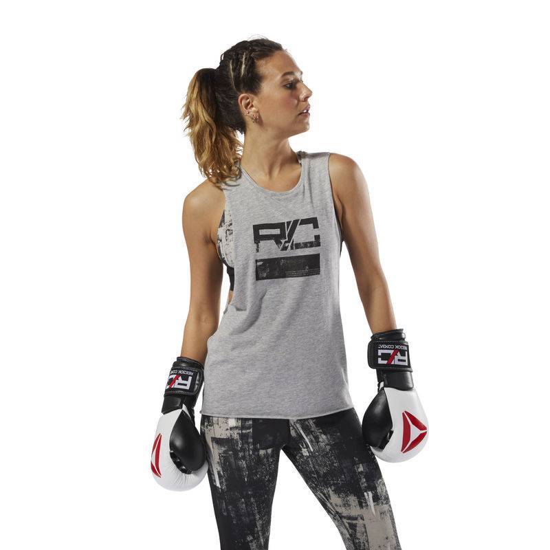 Woman top Combat Wordmark Tank - CY9994