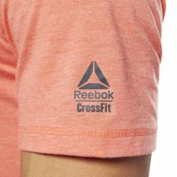 Man T-Shirt Reebok CrossFit Burnout SS Tee - Solid - D94897