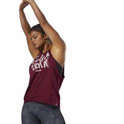 Woman top Reebok CrossFit Clean Jerk Muscle Tank - DH3724