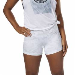Woman Shorts Reebok CrossFit Lux Bootie Stone - D94943