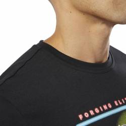 Man T-Shirt Reebok CrossFit Neon Retro Tee - DP6211