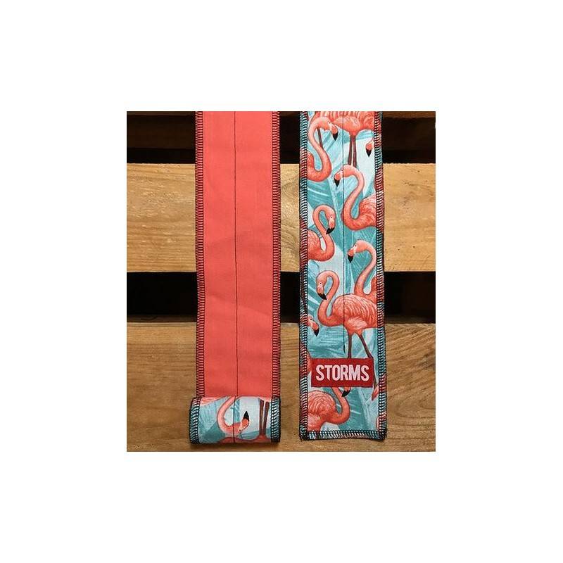 Zpevňovač zápěstí STORMS Wrist Wraps - flamingo